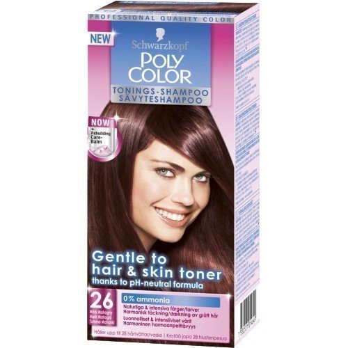 Schwarzkopf Poly Color Toning Shampoo 26 Dark Mahogany