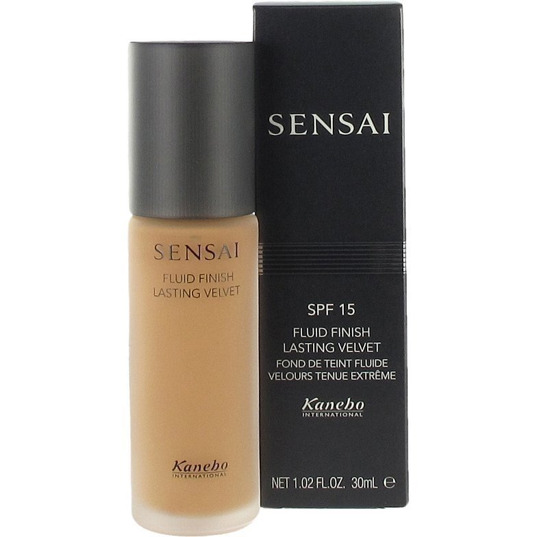 Sensai Fluid Finish Lasting Velvet Foundation FV 204