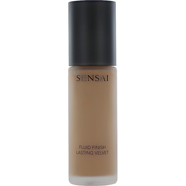 Sensai Fluid Finish Lasting Velvet Foundation FV204 Almond Beige 30ml