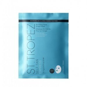 St. Tropez Self Tan Express Sheet Mask Itseruskettava Valkoinen