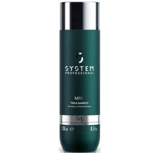 System Professional Man Triple Shampoo 250 Ml