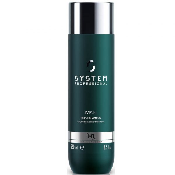 System Professional Man Triple Shampoo 250 Ml