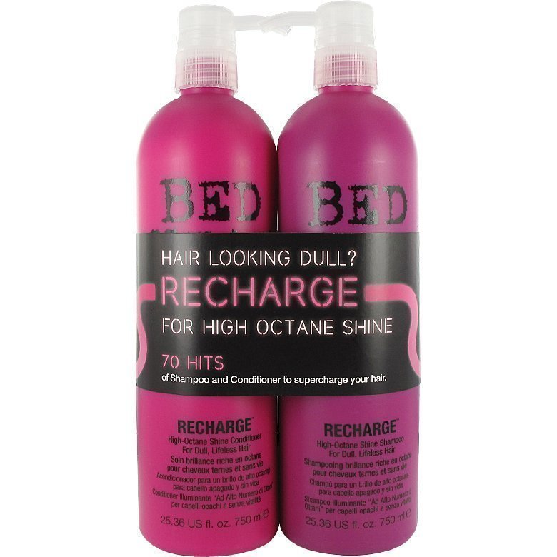 TIGI Bed Head Recharge Tweens High Octane Shine Shampoo 750ml High Octane Shine Conditioner 750ml