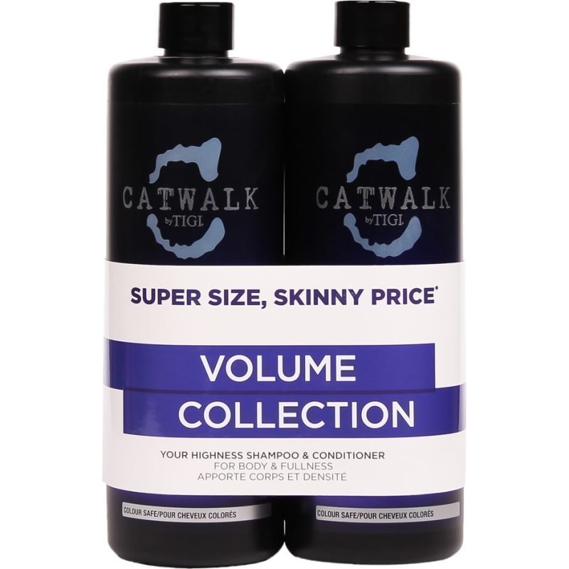 TIGI Catwalk Your Highness Tweens Shampoo 750ml Conditioner 750ml