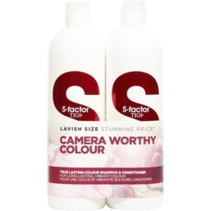 TIGI S-Factor True Lasting Colour Tweens Shampoo 750ml Conditioner 750ml