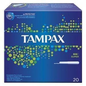 Tampax Super Tamponi 20 Kpl