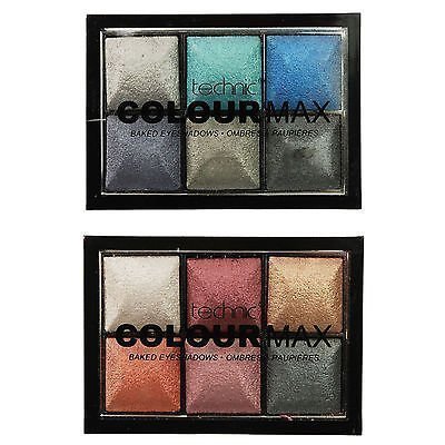 Technic 6 Colour Baked Luomiväripaletti