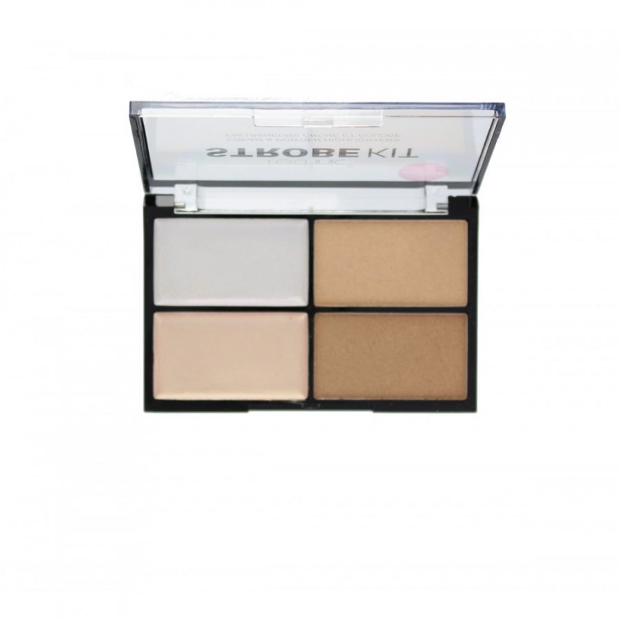 Technic Strobe Kit Cream & Powder Highlighters Palette Korostusväripaletti