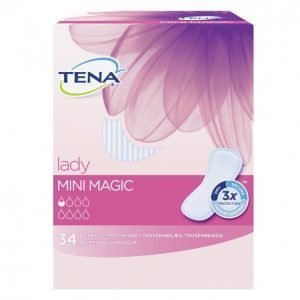 Tena Lady Mini Magic Inkontinenssisuoja 34 Kpl