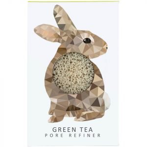 The Konjac Sponge Company Woodland Rabbit Pure Konjac Mini Pore Refiner Green Tea 12 G