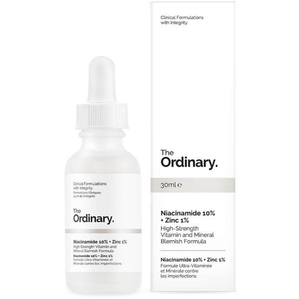 The Ordinary Niacinamide 10% + Zinc 1% High Strength Vitamin And Mineral Blemish Formula 30 Ml