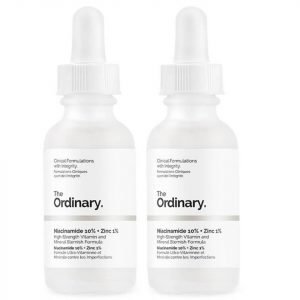 The Ordinary Niacinamide 10% + Zinc 1% High Strength Vitamin And Mineral Blemish Formula Duo