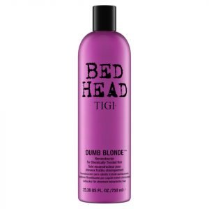 Tigi Bed Head Dumb Blonde Reconstructor For Blonde Coloured And Chemically Treated Hair 750 Ml
