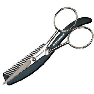 Tweezerman Moustache Scissors With Comb