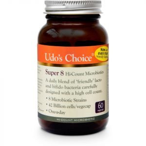Udo's Choice Super 8 Microbiotics 60 Vegecaps