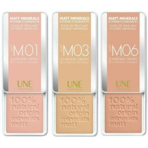 Une Matt Minerals Powder Foundation M08