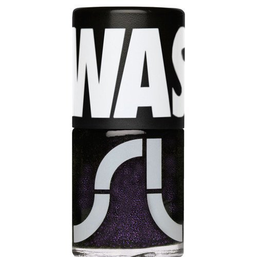 Uslu Airlines Nail Polish Collab Wagny Purple Black Sparkle
