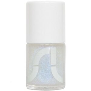 Uslu Airlines Nail Polish Islas Malvinas Sheer Small Blue Glitter