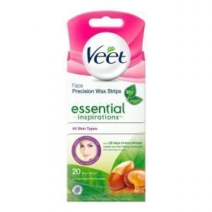 Veet Essential Vahaliuskat Kasvoille 20 Kpl