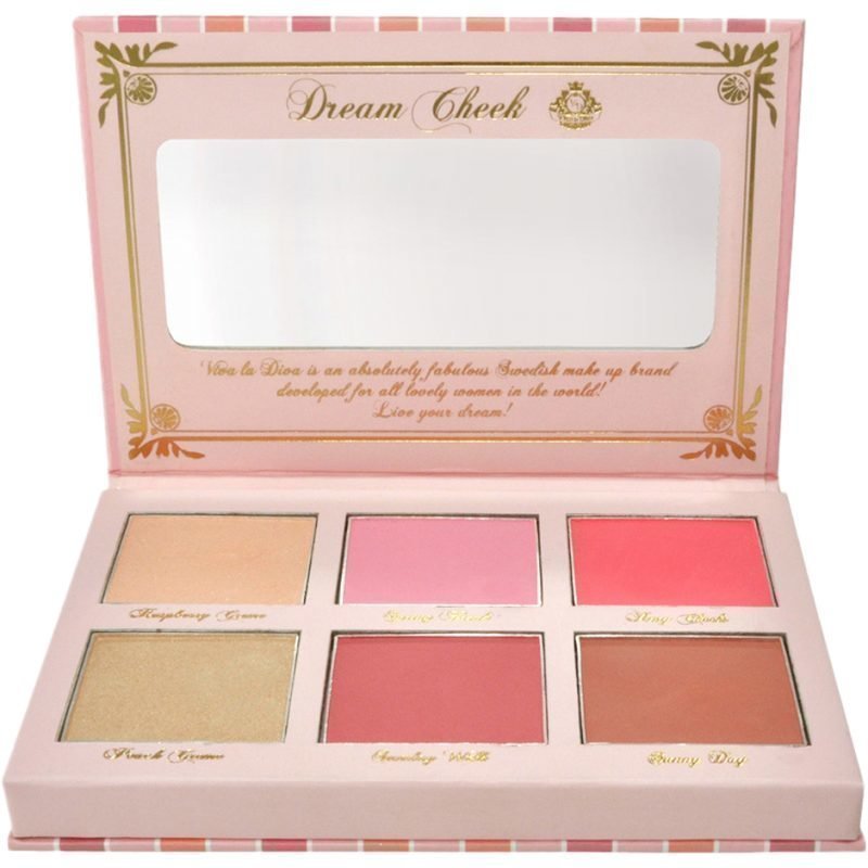 Viva la Diva Blush kit Dream Cheek 6 Pcs Blush & Highlighters