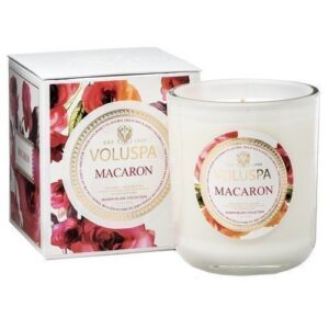 Voluspa Apricot & Coconut Wax Blend Perfumed Candle Macaron 340 g