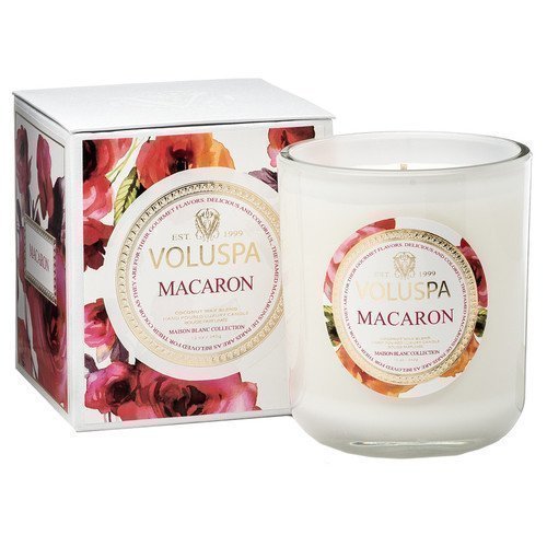 Voluspa Apricot & Coconut Wax Blend Perfumed Candle Macaron 340 g
