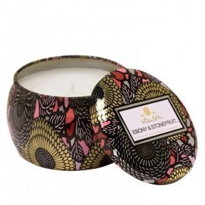 Voluspa Ebony & Stonefruit Japonica Collection Tuoksukynttilä Valkoinen