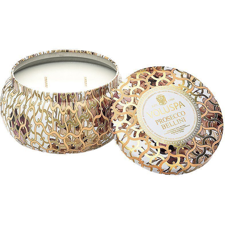 Voluspa Prosecco BelliniWick Maison Metallo Candle 312g