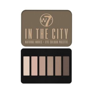 W7 In The City Natural Nudes Luomiväripaletti