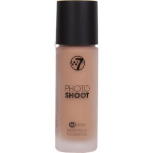 W7 Photo Shoot 16 Hours Budge Proof Foundation True Beige 28ml