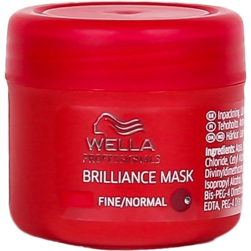 Wella Brilliance Mask for Fine/Normal Hair 25ml