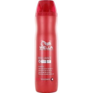 Wella Brilliance Shampoo Thick/Coarse Hair 250ml