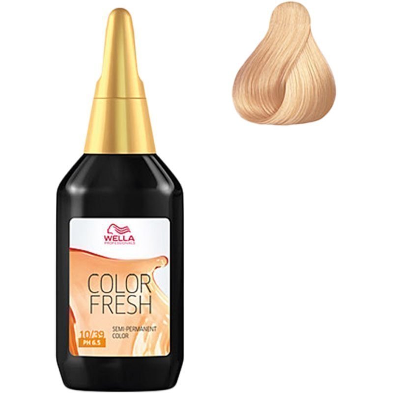 Wella Color Fresh 10/39 Lightest Blonde Gold Cendre 75ml