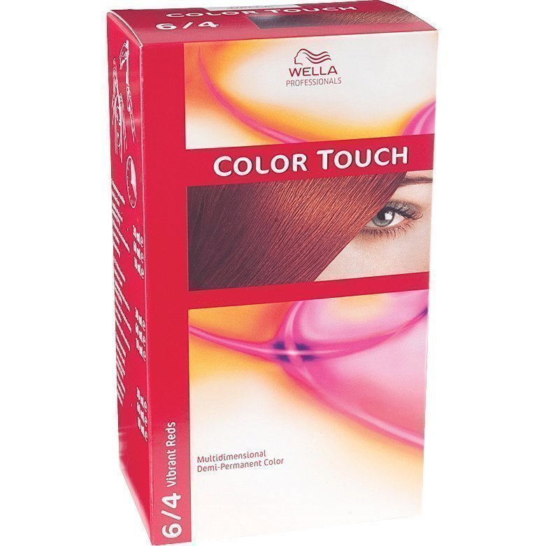 Wella Color Touch 6/4 Vibrant Reds Mahogany Copper