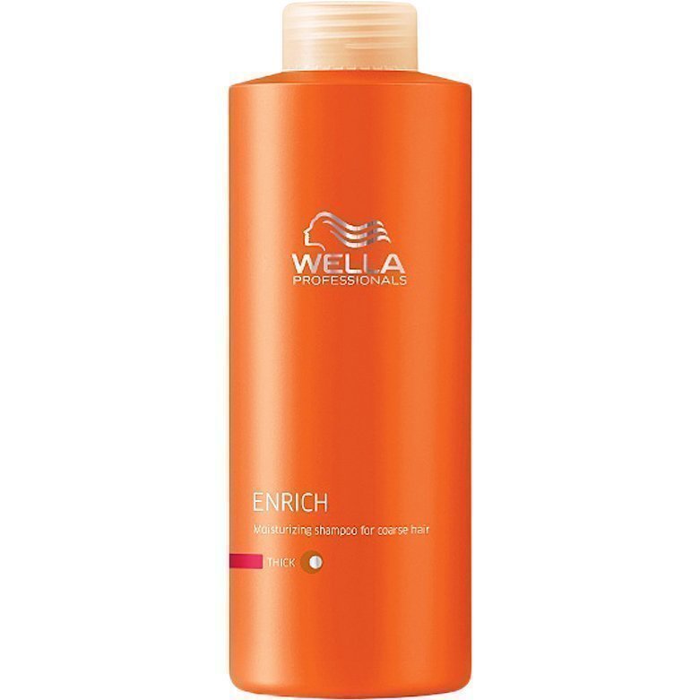 Wella Enrich Shampoo Thick/Coarse Hair 1000ml