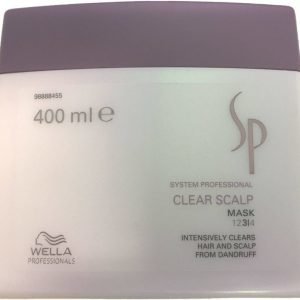 Wella SP Clear Scalp Mask Intensiivihoito hilsettä vastaan 400 ml