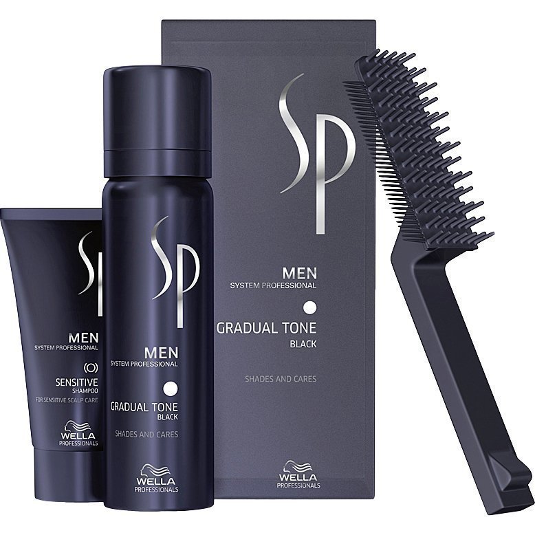 Wella System Professional Men Gradual Tone Black 60ml