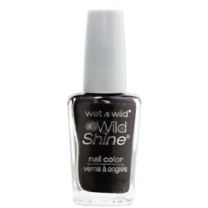Wet n Wild Shine Nail Colour Black Créme