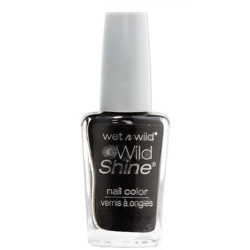 Wet n Wild Shine Nail Colour Black Créme