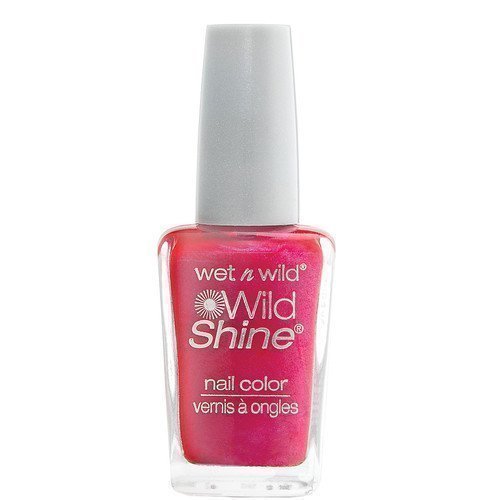 Wet n Wild Shine Nail Colour Frosted Fuchsia
