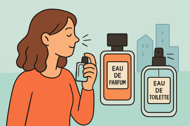 Hajuveden pitkäikäisyys – eau de parfum ja eau de toilette