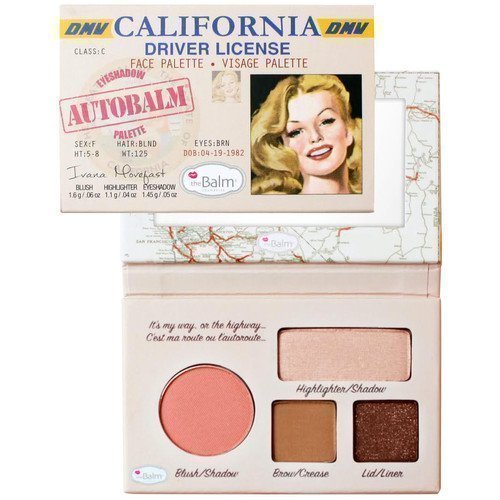 the Balm Eyeshadow Autobalm Palette California Driver License